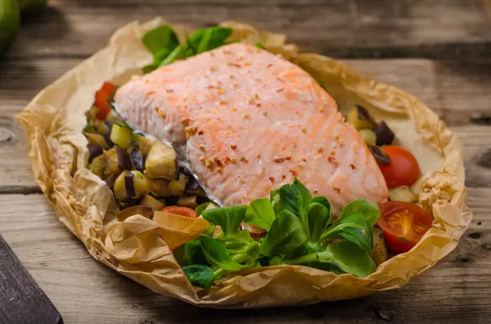 Les recettes - Poisson papillote à la verveine citronnée