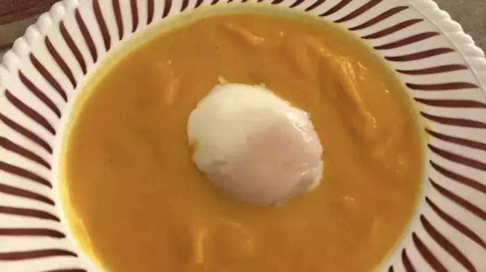 Recette soupe de carottes, gingembre et lait de coco Le Parfait. 